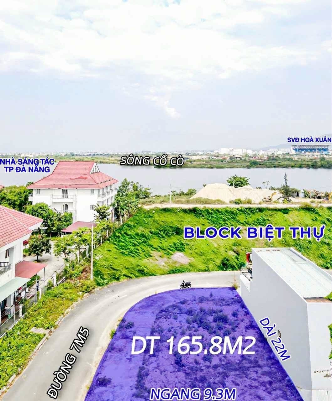 CHỈ HƠN 7 TỶ - SỞ HỮU NGAY LÔ ĐẤT BIỆT THỰ VEN SÔNG