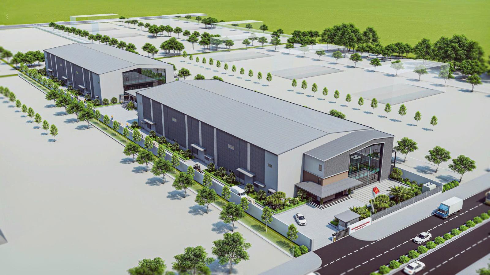 Cho thuê Kho - Nhà xưởng Thị trấn Hương Canh, Bình Xuyên, Diện tích 5300m², Giá Thương lượng