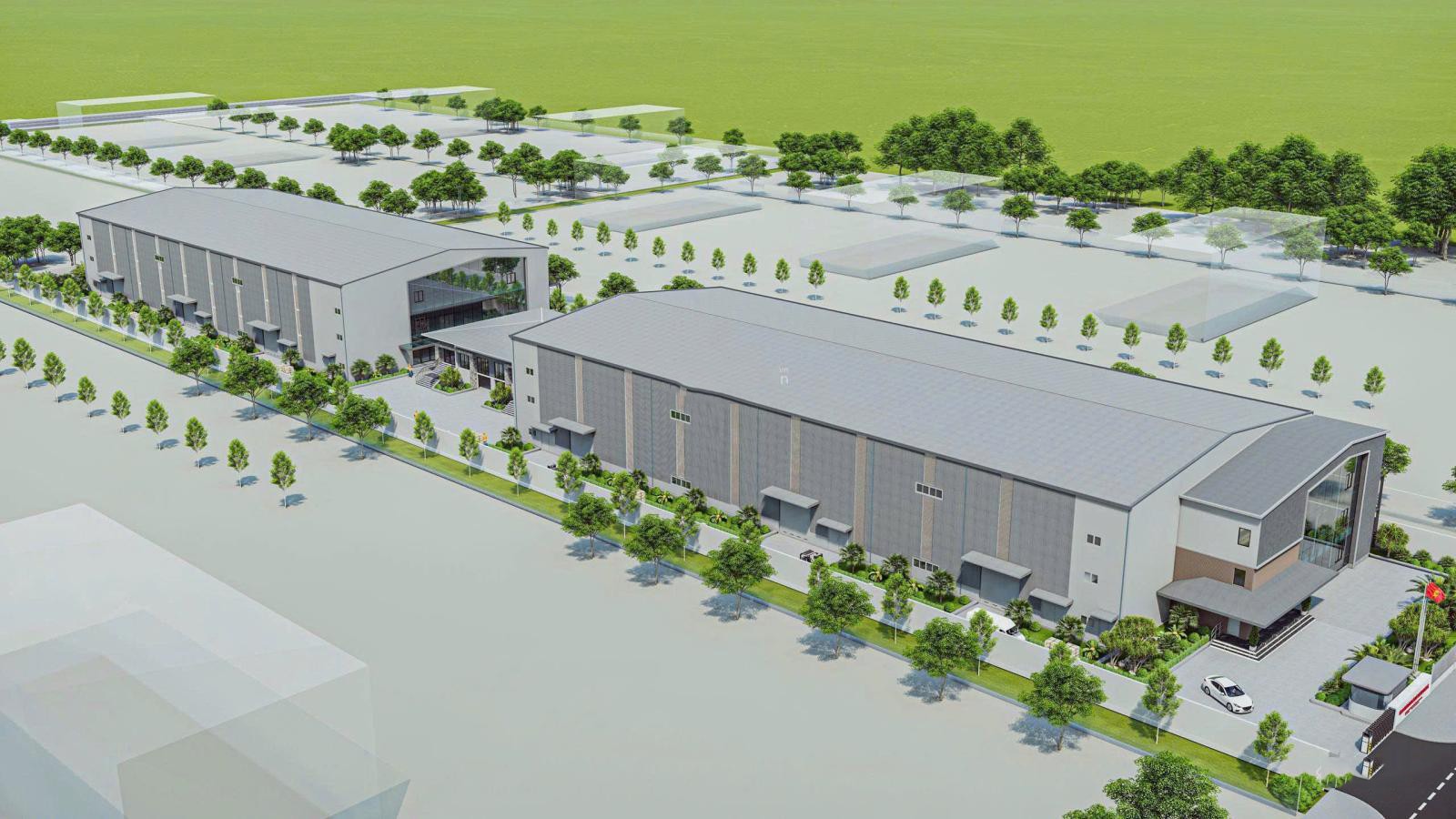Cho thuê Kho - Nhà xưởng Thị trấn Hương Canh, Bình Xuyên, Diện tích 5300m², Giá Thương lượng 4