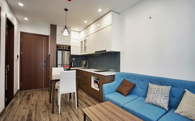 Cho thuê căn hộ 1PN rộng 45m2 tại đường Tây Hồ, quận Tây Hồ, đầy đủ nội thất đẹp, hiện đại 3