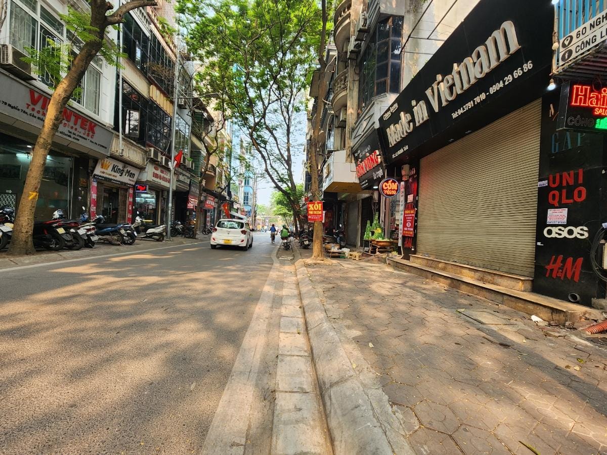MẶT PHỐ NGHĨA TÂN – 77M² – LÔ GÓC 2 MẶT – VỈA HÈ – SỔ VUÔNG – CHỈ 45 TỶ 4