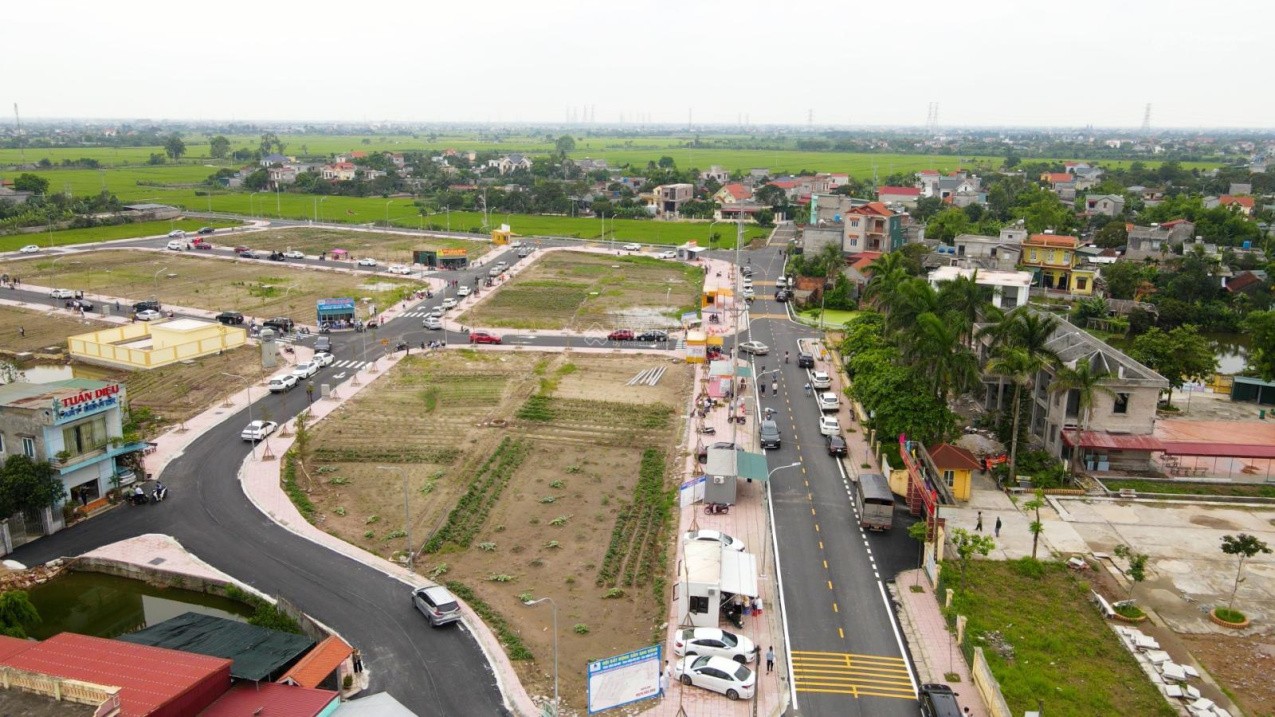 BÁN LÔ ĐẤT GIÁ RẺ NHẤT DÃY LK05 - TRỤC CHÍNH DỰ ÁN KDC QUỲNH MỸ