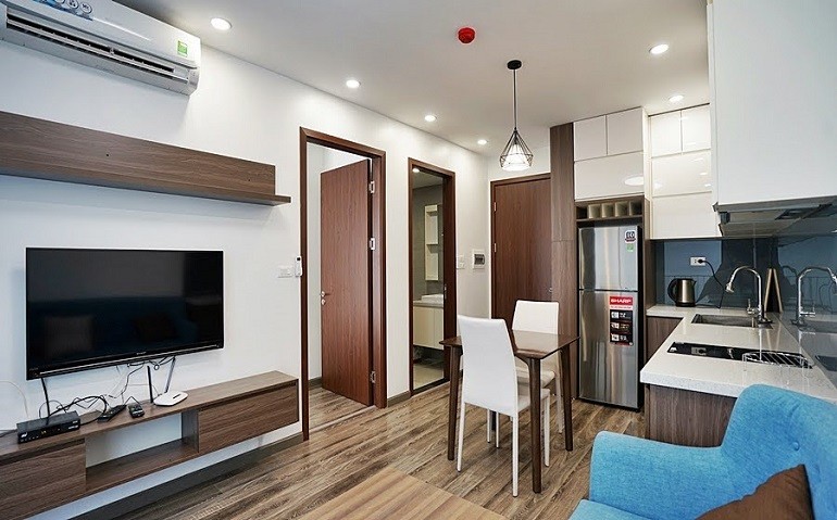 Cho thuê căn hộ 1PN rộng 45m2 tại đường Tây Hồ, quận Tây Hồ, đầy đủ nội thất đẹp, hiện đại 5