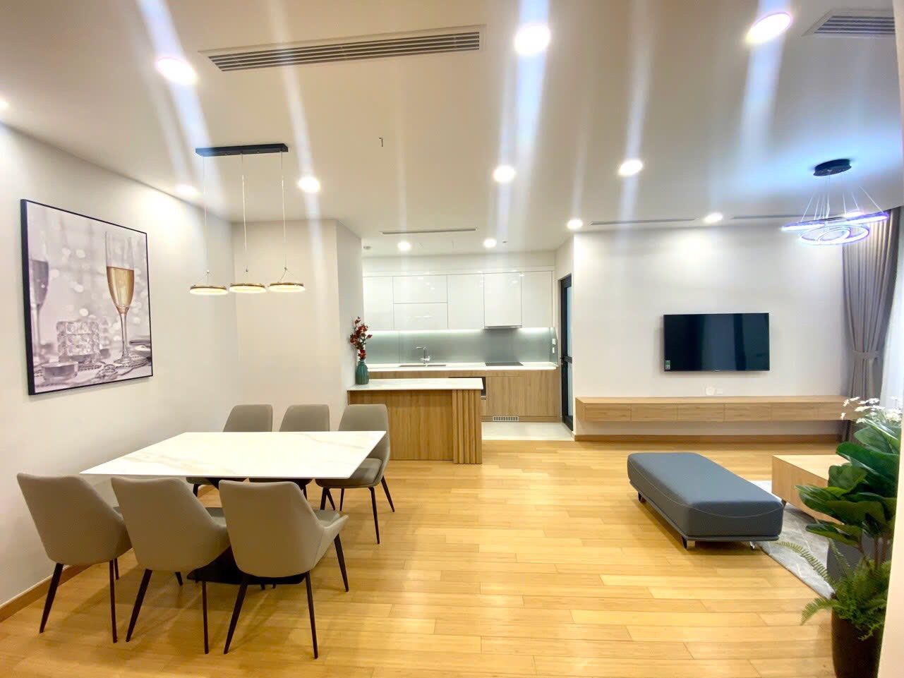 Nhu cầu thuê căn hộ The Zei Mỹ Đình 2 ngủ, full nội thất. Đẹp. 2