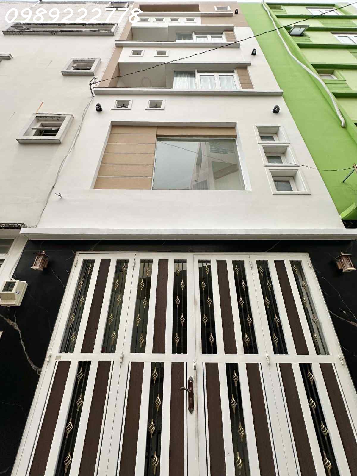 BÁN NHÀ DUY NHẤT KHÔNG CÓ CĂN THỨ 2  - HẺM Ô TÔ 7 CHỖ - ĐOÀN THỊ ĐIỂM, P1- 5 TẦNG - DT 4.1x7.5 A4- 2