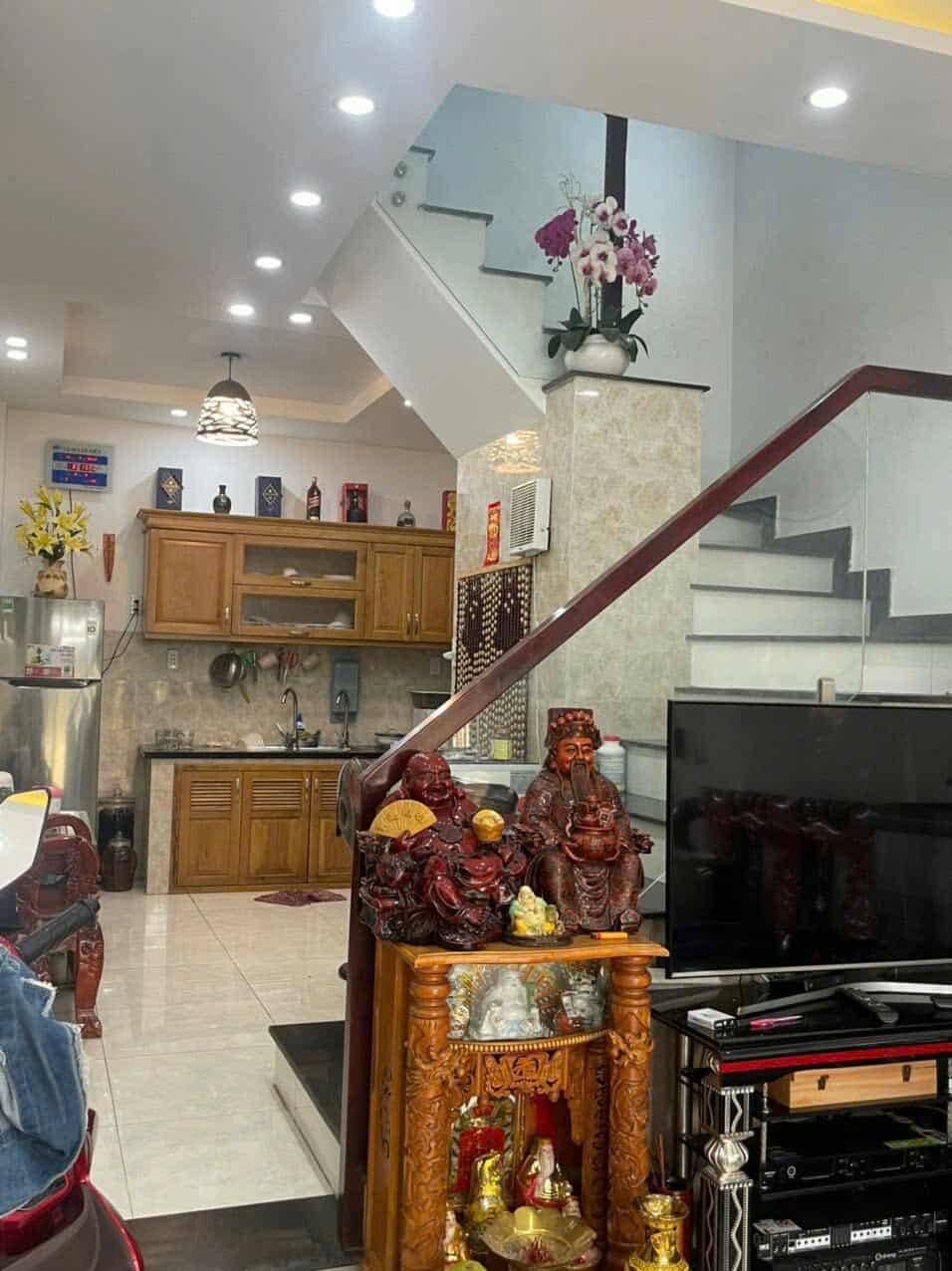 NHÀ 4 TẦNG MỚI ĐẸP 35M2 (3,5X10) NGAY GÒ XOÀI, HXH 5M THÔNG. 18D, BHHA, BÌNH TÂN CHỈ NHỈNH 4 TỶ TL. 3