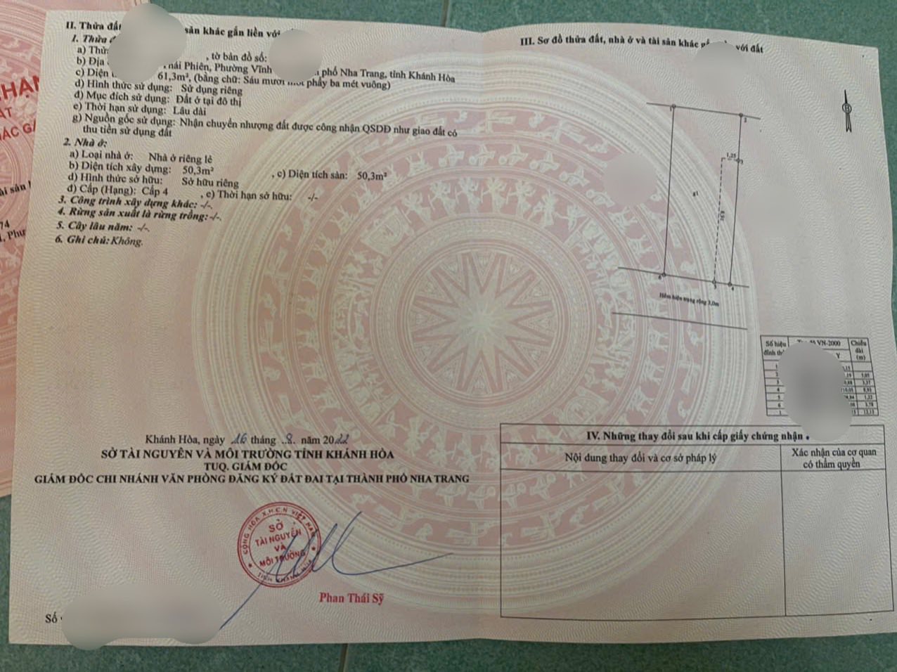 BÁN NHANH DẠY PHÒNG TRỌ HẺM Ô TÔ ĐƯỜNG THÁI PHIÊN VĨNH HẢI 4