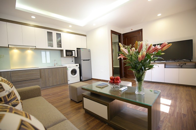 Cho thuê Căn hộ chung cư đường Đào Tấn, Phường Cống Vị, Diện tích 60m², Giá 18.2 Triệu/tháng 2