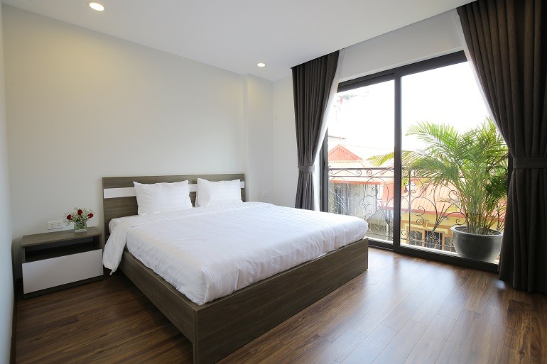 Cho thuê căn hộ 1PN rộng 60m2 tại Đào Tấn, Ba Đình, đầy đủ nội thất đẹp, hiện đại 4
