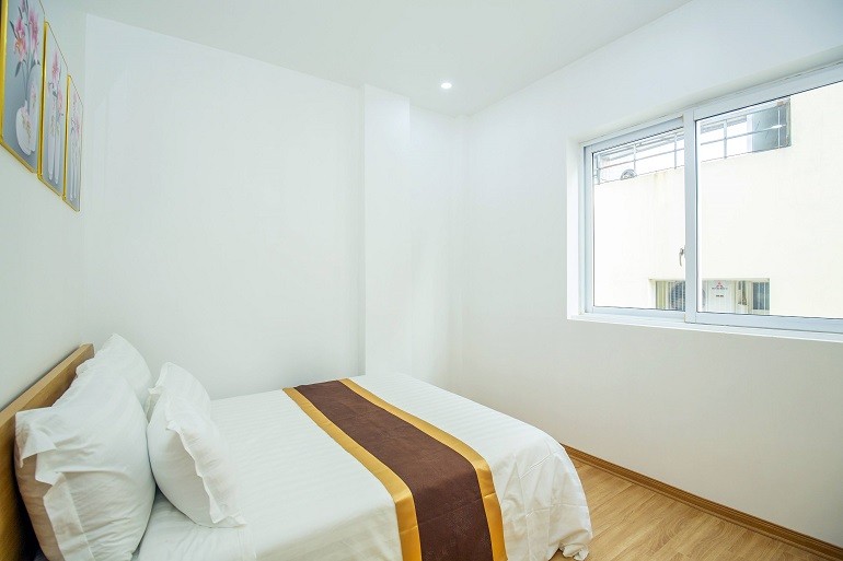 Cho thuê căn hộ 1PN rộng 60m2 tại Linh Lang, Ba Đình, đầy đủ nội thất đẹp, hiện đại 4