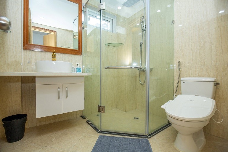 Cho thuê căn hộ 1PN rộng 60m2 tại Linh Lang, Ba Đình, đầy đủ nội thất đẹp, hiện đại 5