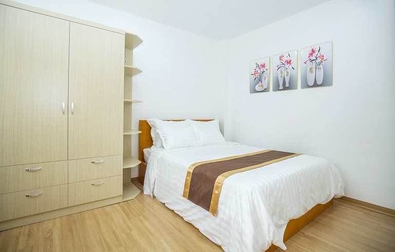 Cho thuê căn hộ 1PN rộng 60m2 tại Linh Lang, Ba Đình, đầy đủ nội thất đẹp, hiện đại 3