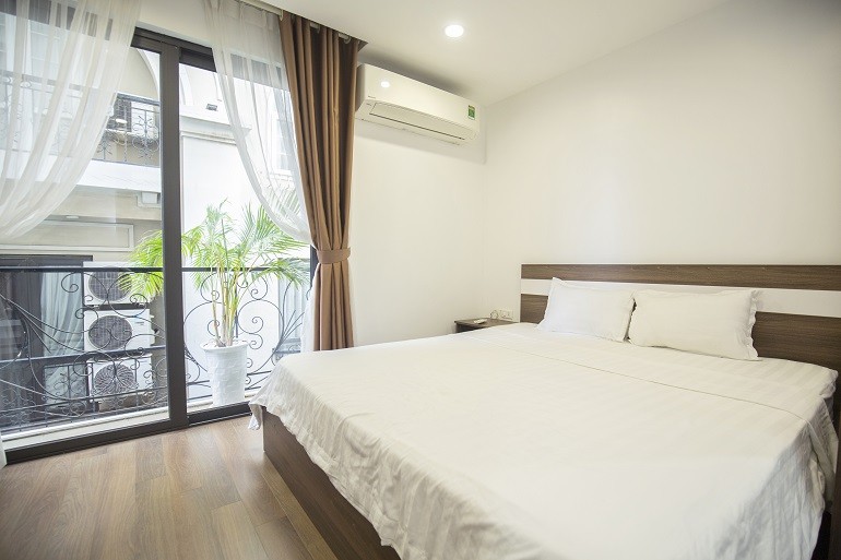 Cho thuê căn hộ 1PN rộng 50m2 tại Kim Mã, Ba Đình, đầy đủ nội thất đẹp, hiện đại 3