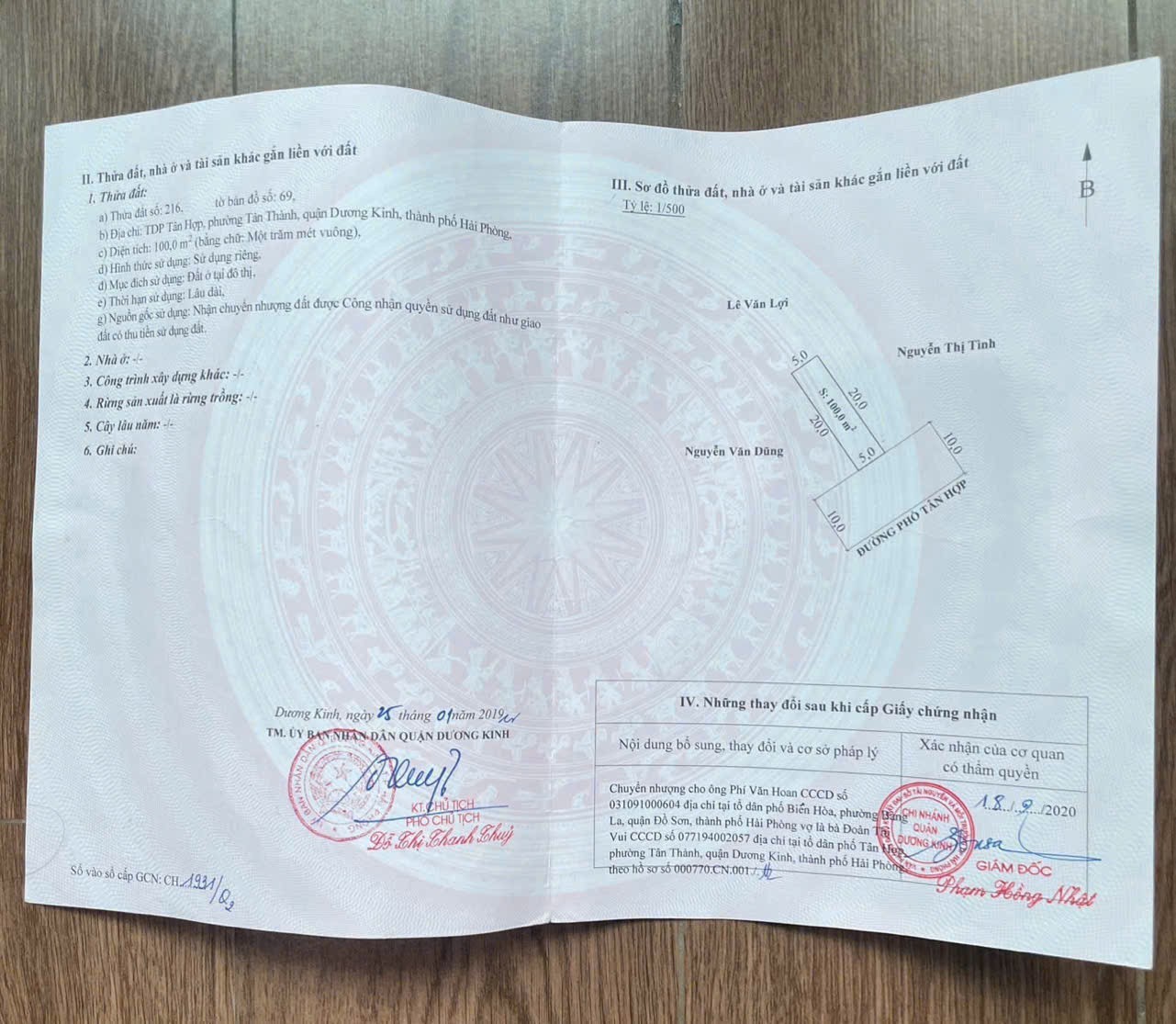2.xx tỷ 100m2 Tân Thành Dương Kinh Zalo 0567222555 4