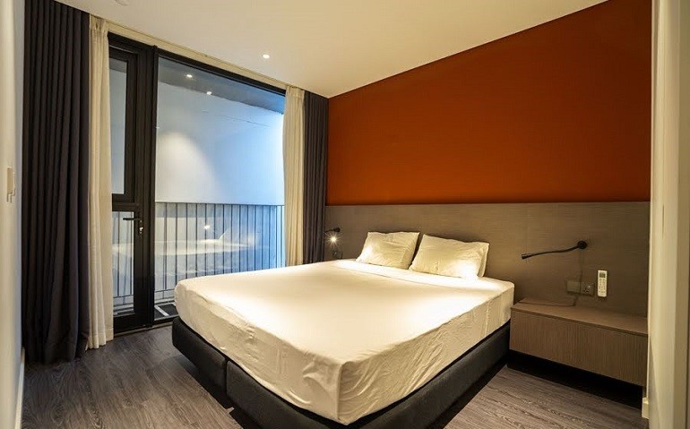 Cho thuê căn hộ 1PN rộng 45m2 tại Tô Ngọc Vân, Tây Hồ, đầy đủ nội thất hiện đại 6