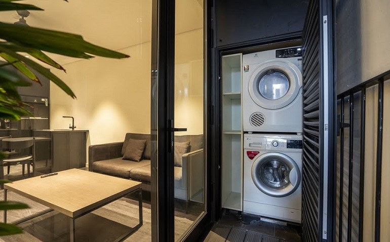 Cho thuê căn hộ 1PN rộng 45m2 tại Tô Ngọc Vân, Tây Hồ, đầy đủ nội thất hiện đại 5