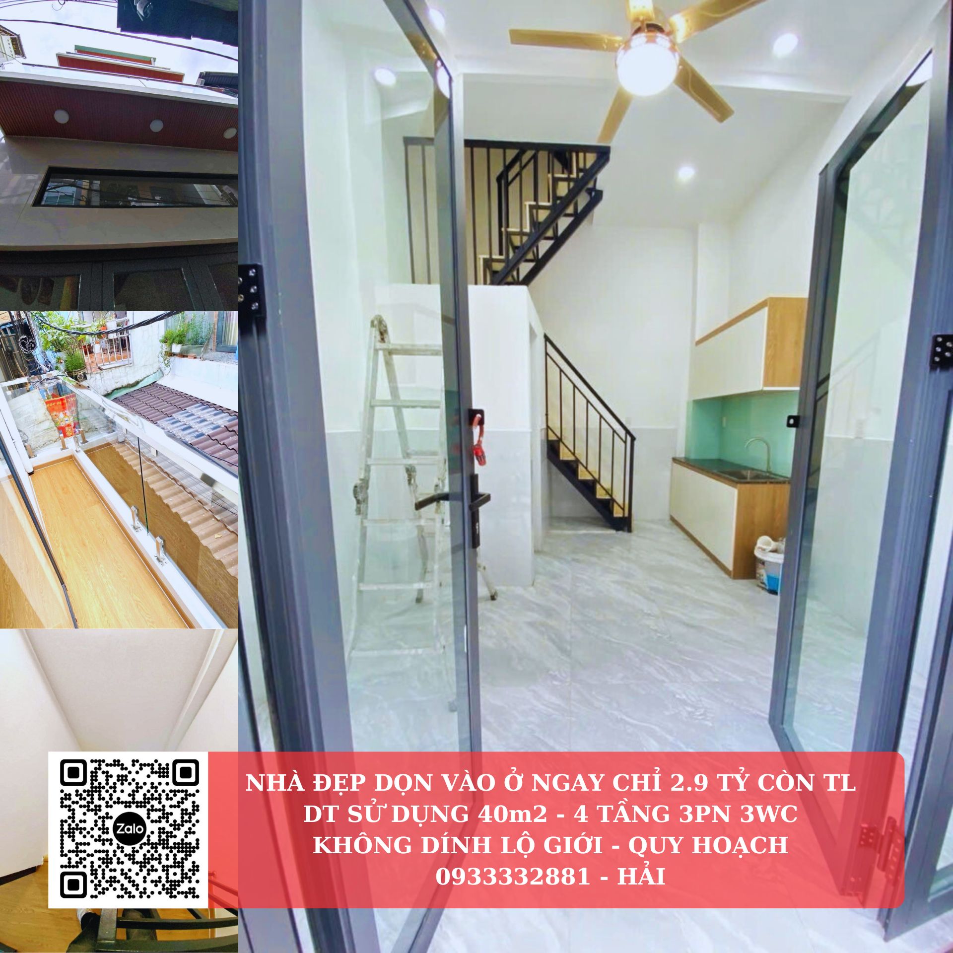 2.9 TỶ CÒN TL - ĐƯỜNG ÂU CƠ - NHÀ ĐẸP VÀO Ở NGAY 4 TẦNG 3PN 3WC  NGAY VÒNG XOAY LÊ ĐẠI HÀNH