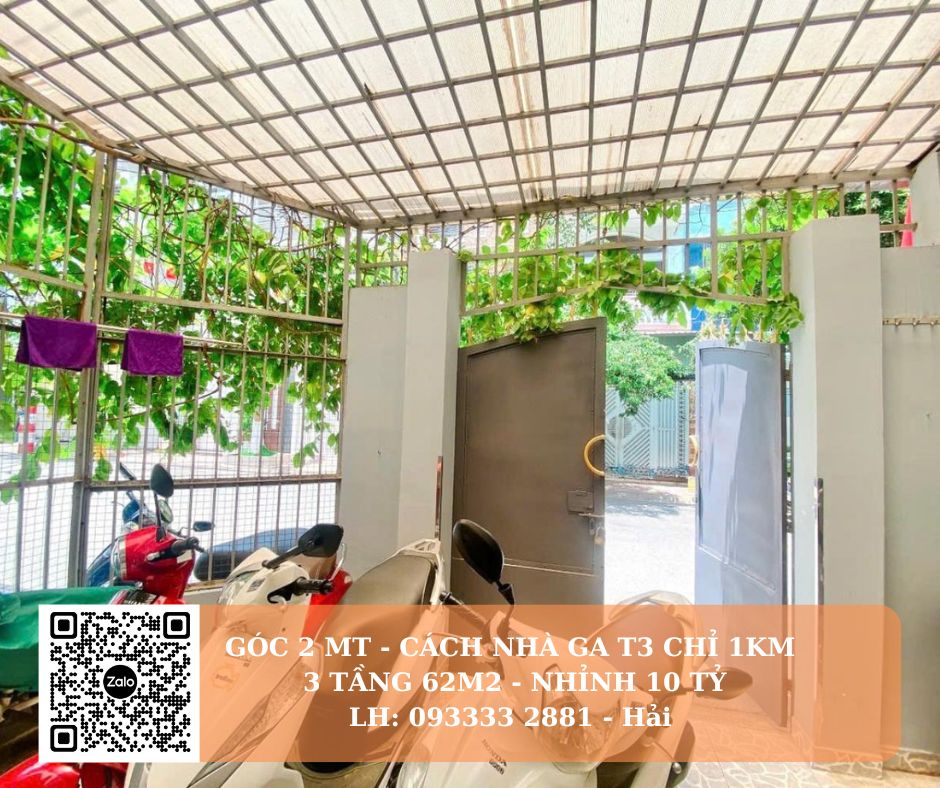 Nhà 2MT đẹp Hoàng Hoa Thám cách T3 chỉ 800m 62m2 chỉ nhình 10 tỷ 4