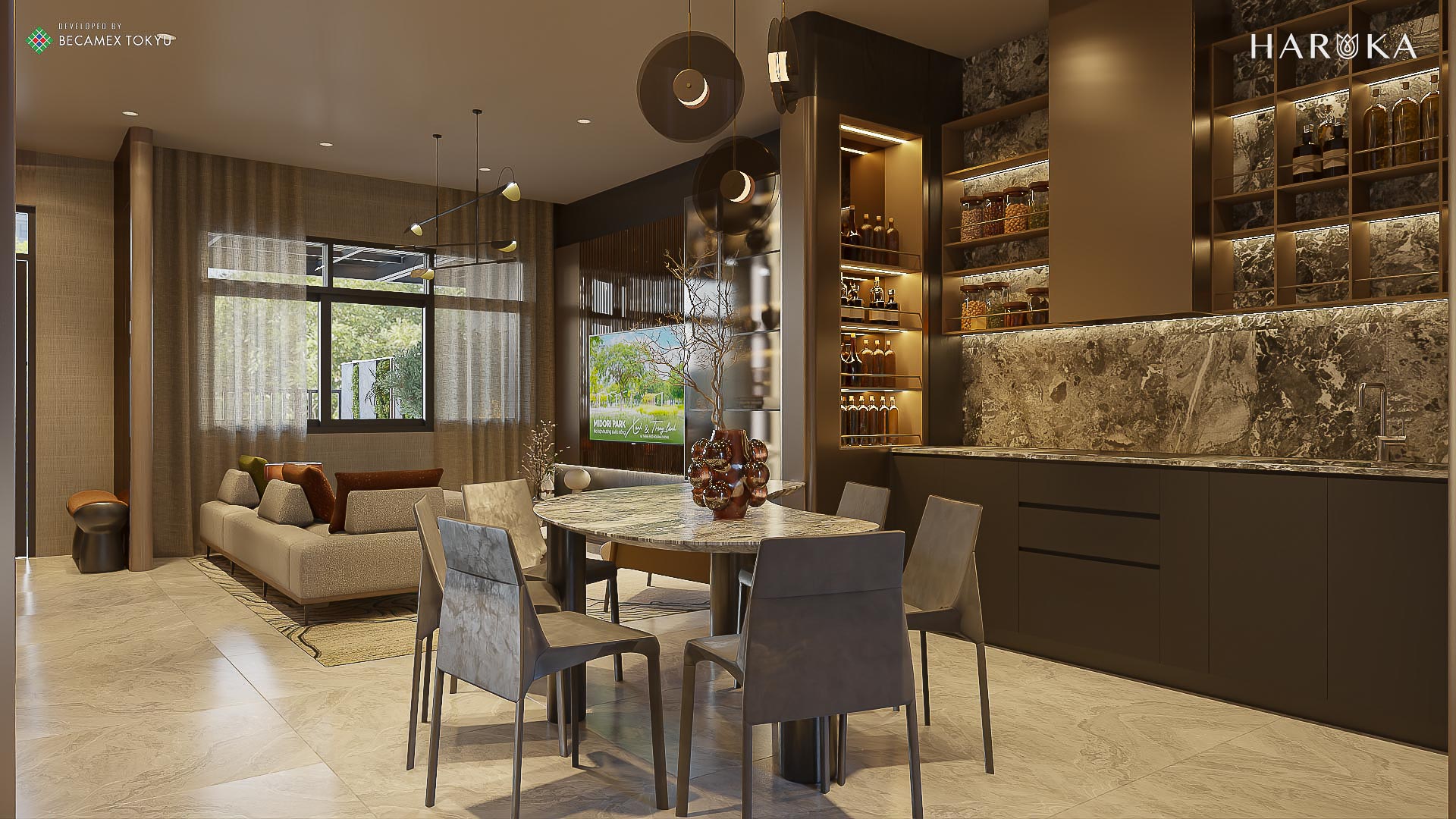 Bán nhà liền kề Midori Park hoàn thiện cao cấp có thang máy 361m2 sàn sử dụng giá 17 tỷ 0919433733 3