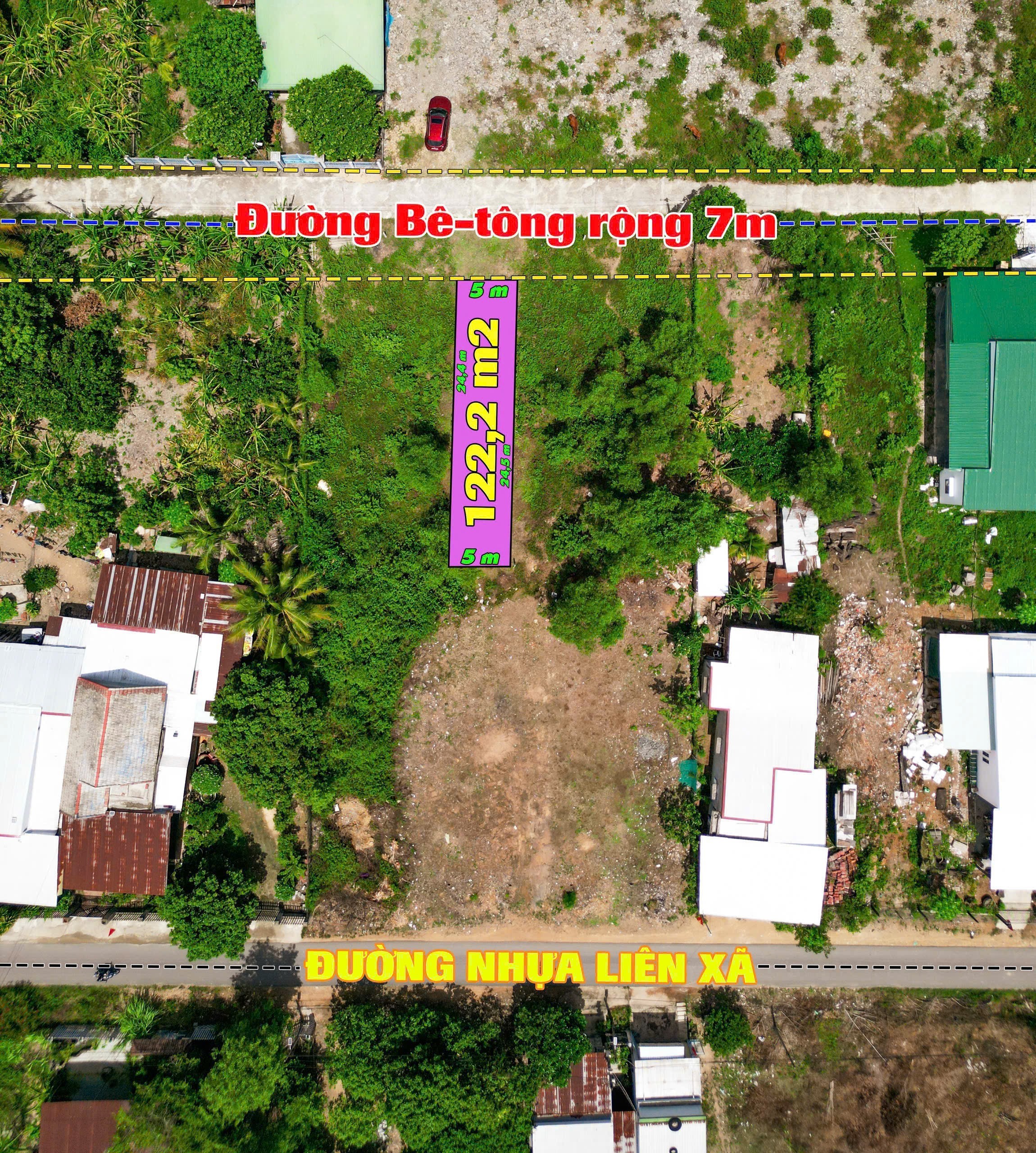 Bán đất Diên Đồng giá rẻ full thổ cư ngay trung tâm khu dân cư thôn 1