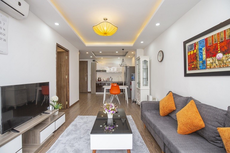 Cho thuê căn hộ 1PN rộng 65m2 tại Linh Lang, Ba Đình, đầy đủ nội thất đẹp, hiện đại 5