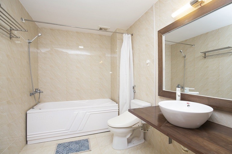 Cho thuê căn hộ 1PN rộng 65m2 tại Linh Lang, Ba Đình, đầy đủ nội thất đẹp, hiện đại 7