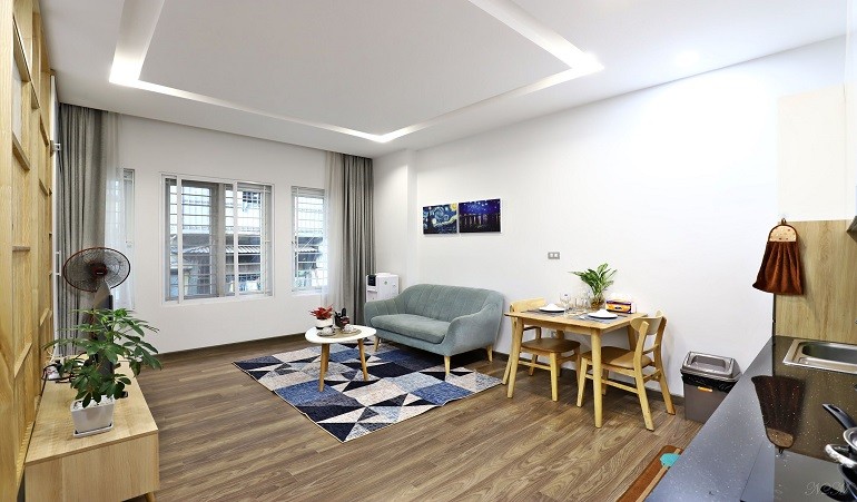 Cho thuê Căn hộ chung cư đường Linh Lang, Phường Cống Vị, Diện tích 50m², Giá 15.6 Triệu/tháng