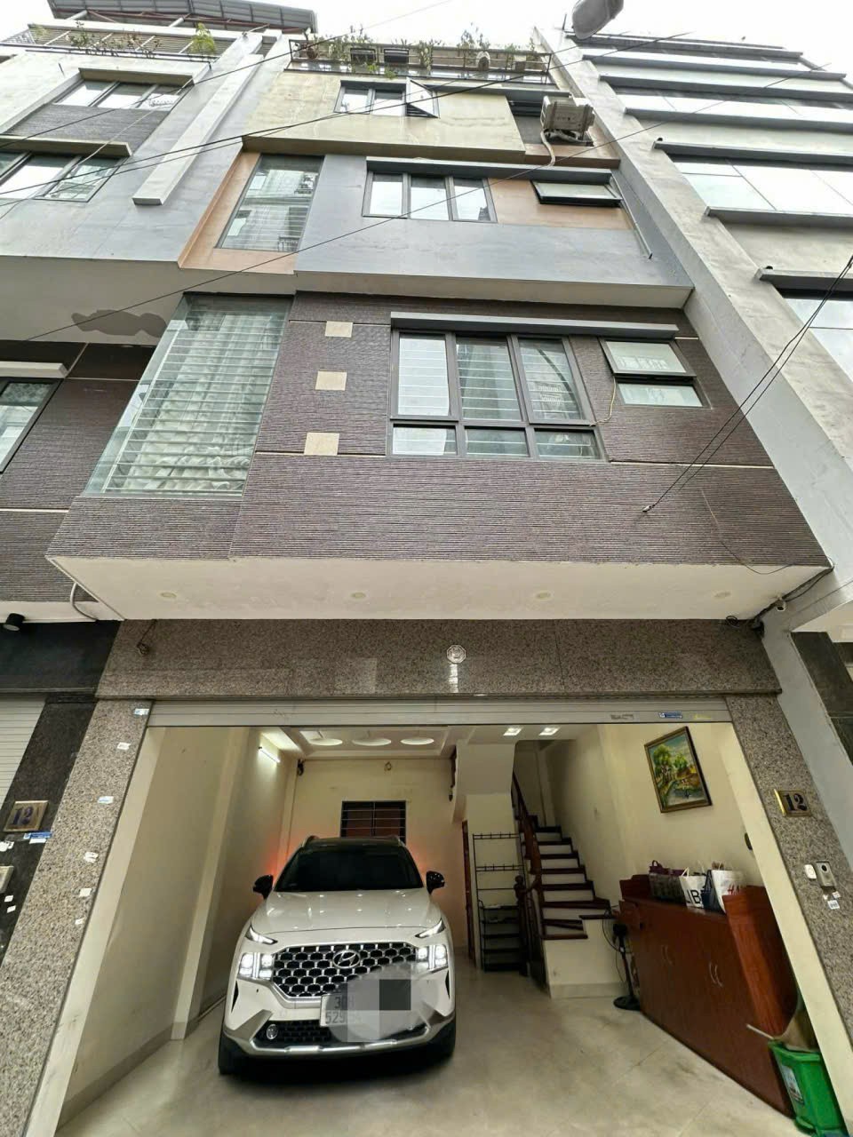 Cho thuê NHÀ MỚI - FULL ĐỒ Thái Hà - Đống Đa, 40m x 5T GIÁ 22TR, gara, kinh doanh