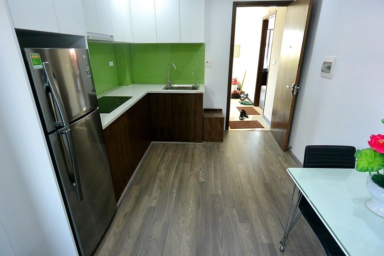 Cho thuê căn hộ 1PN rộng 45m2 tại Xuân Diệu, Tây Hồ, đủ đồ 3