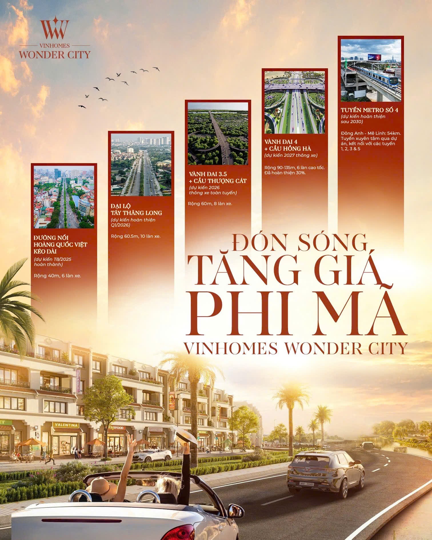 Vinhomes Wonder City - Đan Phượng. Vị trí đắc địa, tiềm năng tăng giá! 4