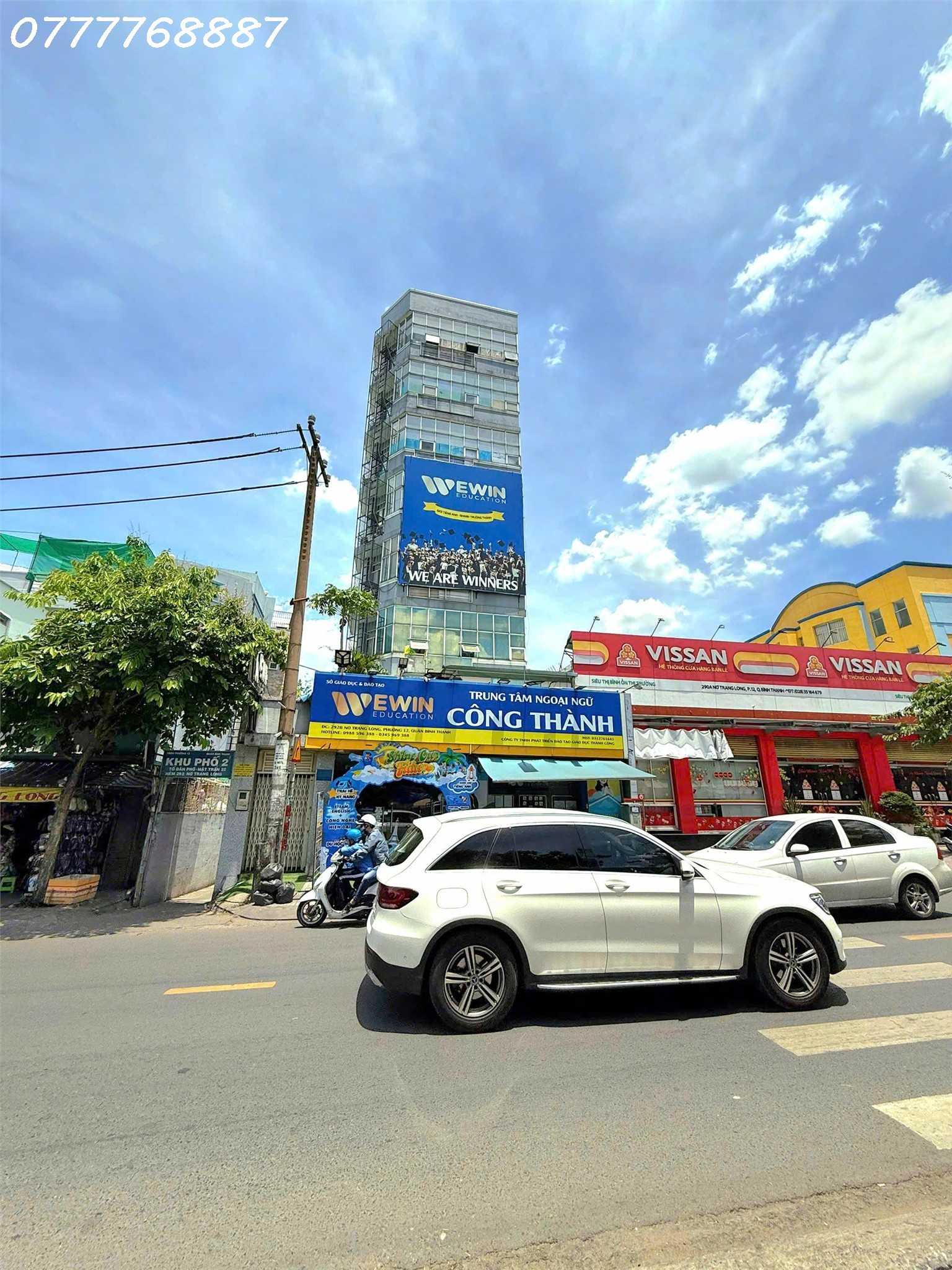 Tòa Nhà 7 Tầng Góc 2MT Nơ Trang Long, Quận Bình Thạnh HĐT 110tr/ tháng