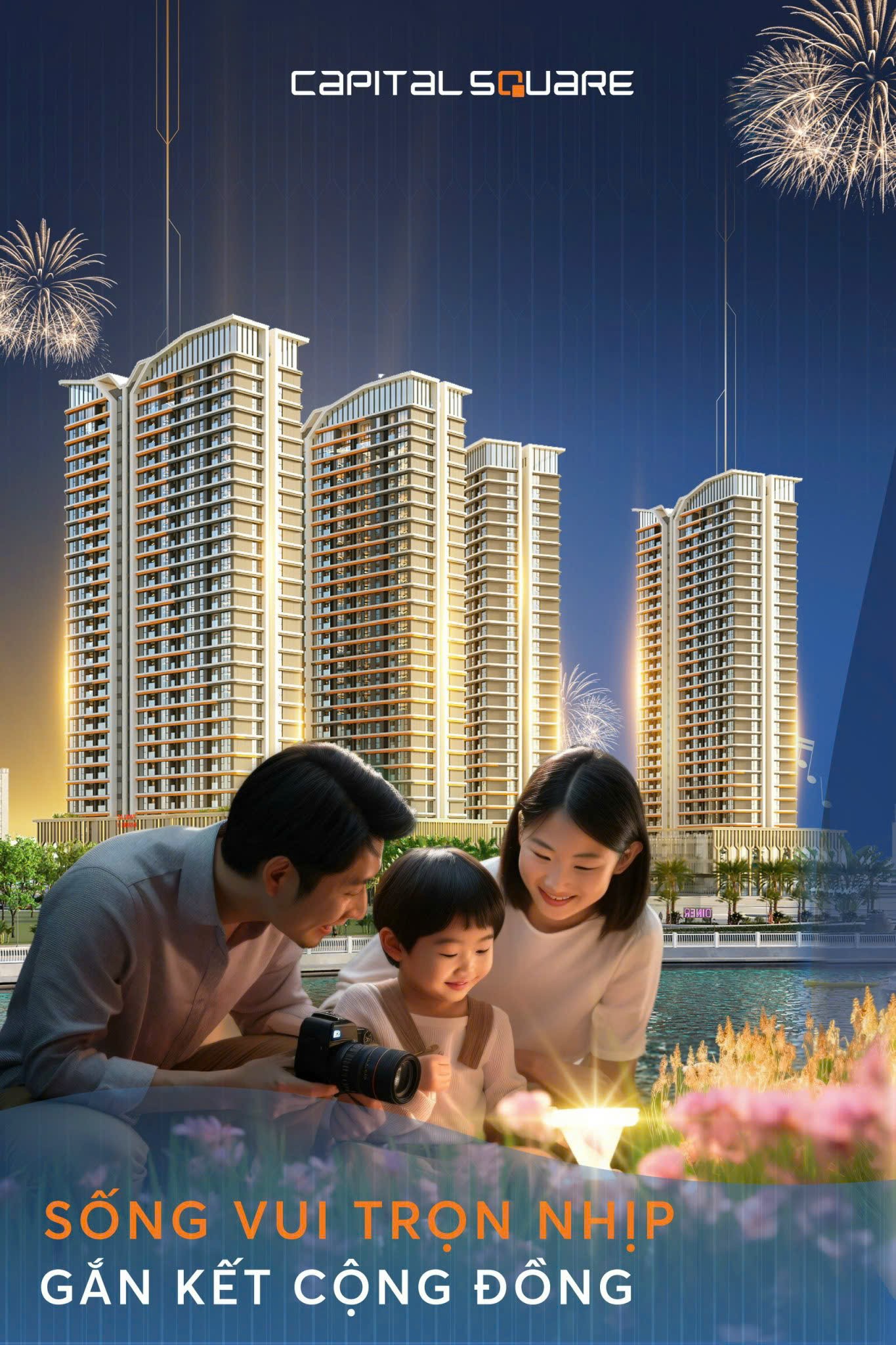 KHI CƠ HỘI KHÔNG CHỜ ĐỢI NGƯỜI CHẬM CHÂN CAPITAL SQUARE – CHIẾT KHẤU 15% - SỞ HỮU CHỈ 4,X TỈ 4