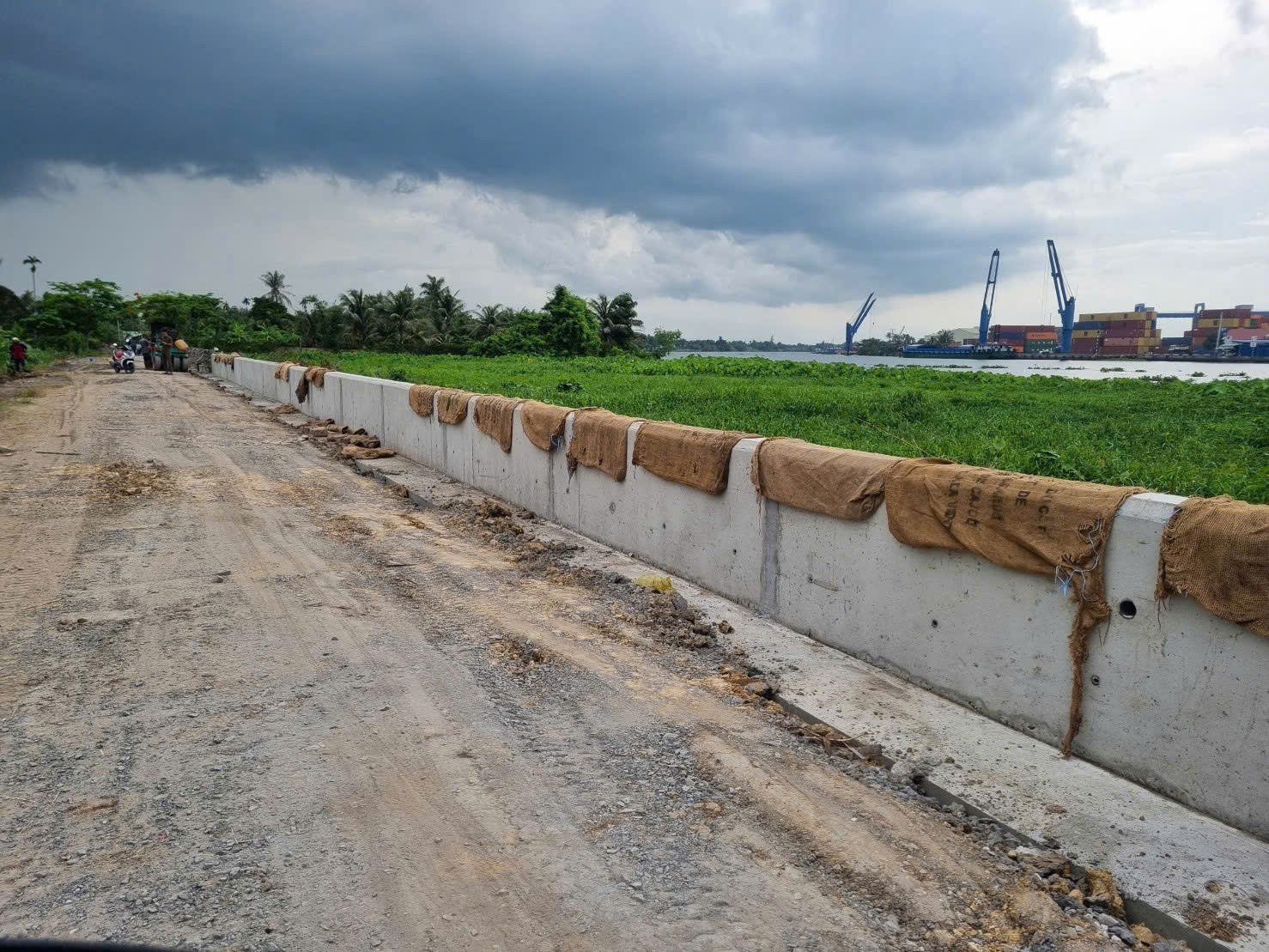 LÔ ĐẤT (7x75) MẶT TIỀN SÔNG SÀI GÒN ĐÔNG THẠNH, HÓC MÔN 2