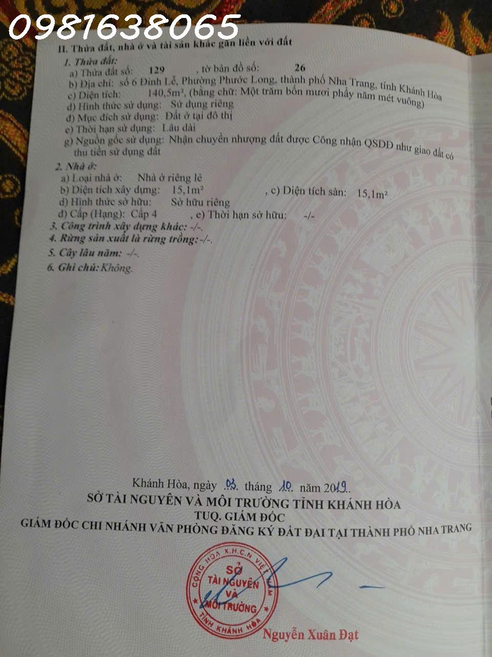 Nhà mặt tiền Đinh Lễ ngang gần 7m – 2 tầng đang cho thuê, gần biển Nha Trang 2