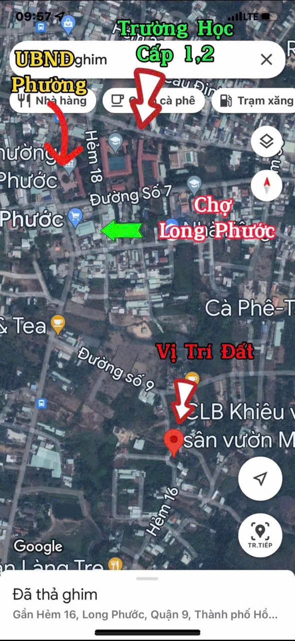 Cần bán Đất Phường Long Phước, Quận 9, Diện tích 874m², Giá 022 Tỷ 2