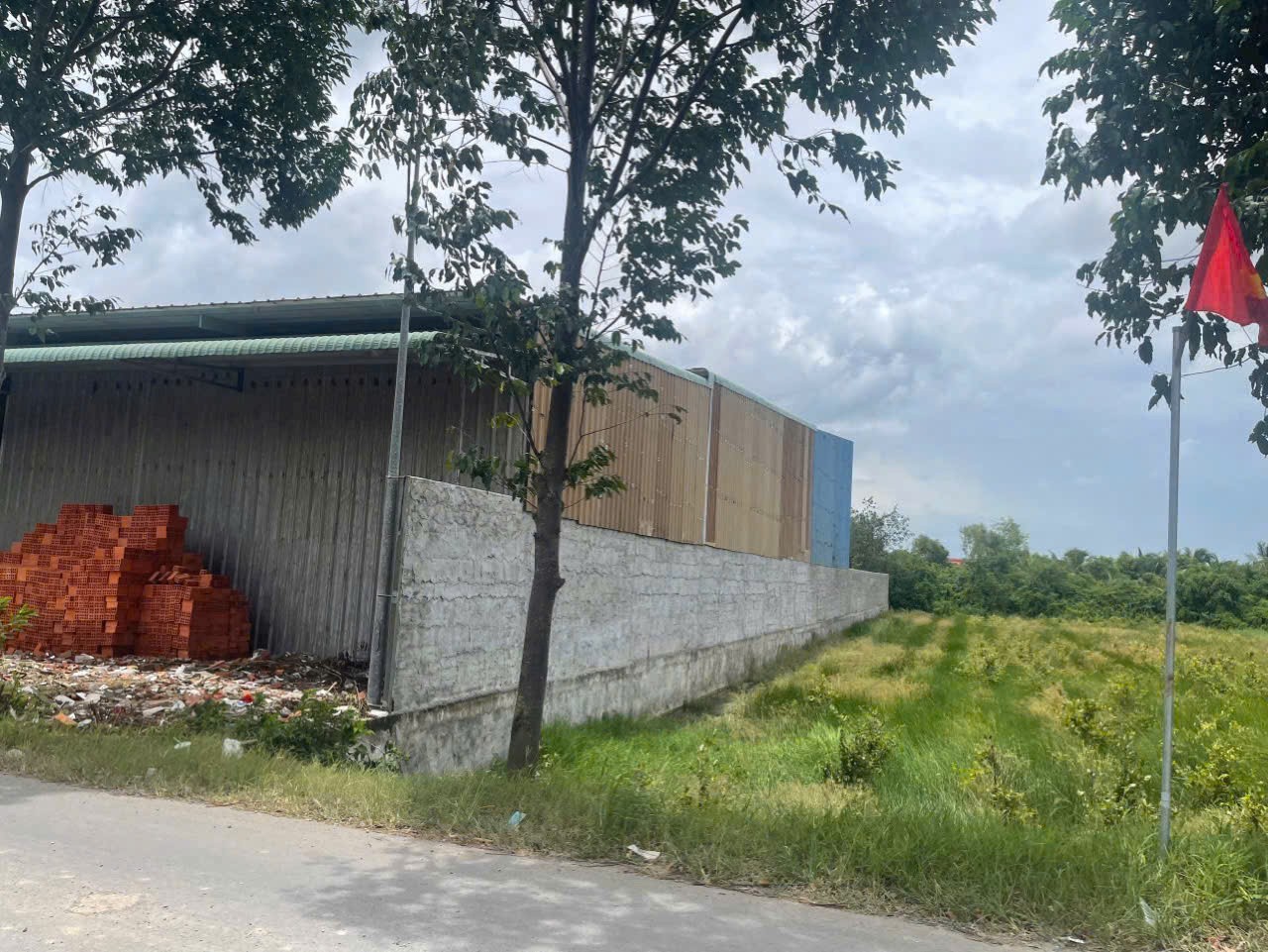 1600m2 ( có 250m2 thổ) mặt tiền ấp 10, xã Lương Hòa,Bến Lức giá 15 tỷ 4