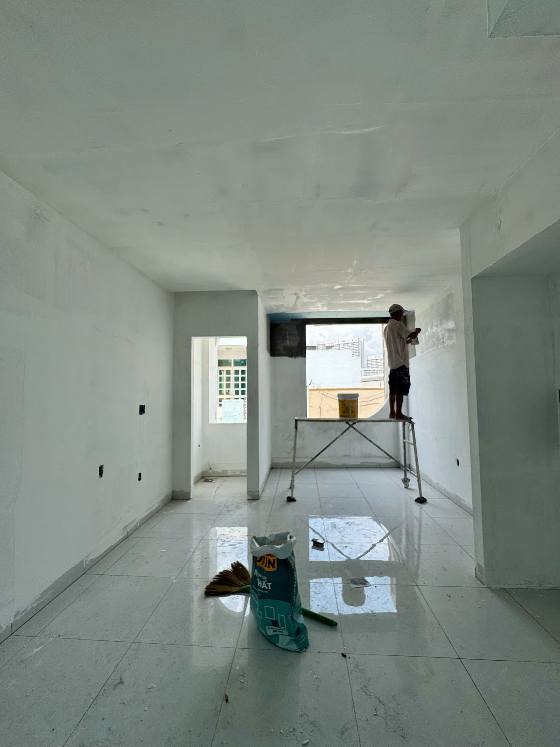 Nhà phố hiện đại đang hoàn thiện nội thất – Lô nhì mặt tiền HXH H.Tấn Phát, Quận 7-Giá rẻ 5