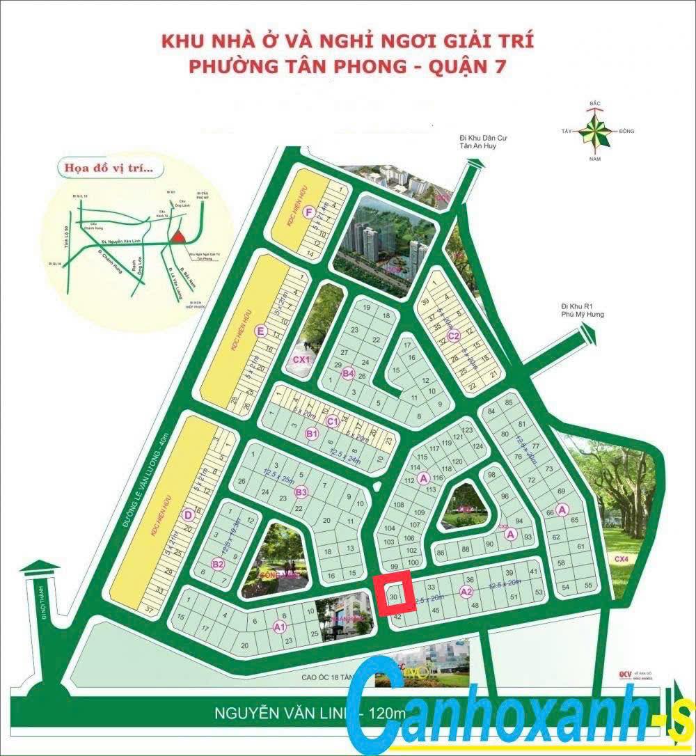 Cần bán Đất Phường Tân Phong, Quận 7, Diện tích 237m², Giá 31 Tỷ