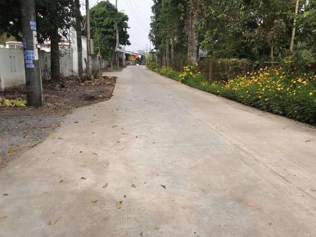 120m2 thổ cư xã Tân Mỹ, Đức Hòa, Long A giá 1 tỷ 3