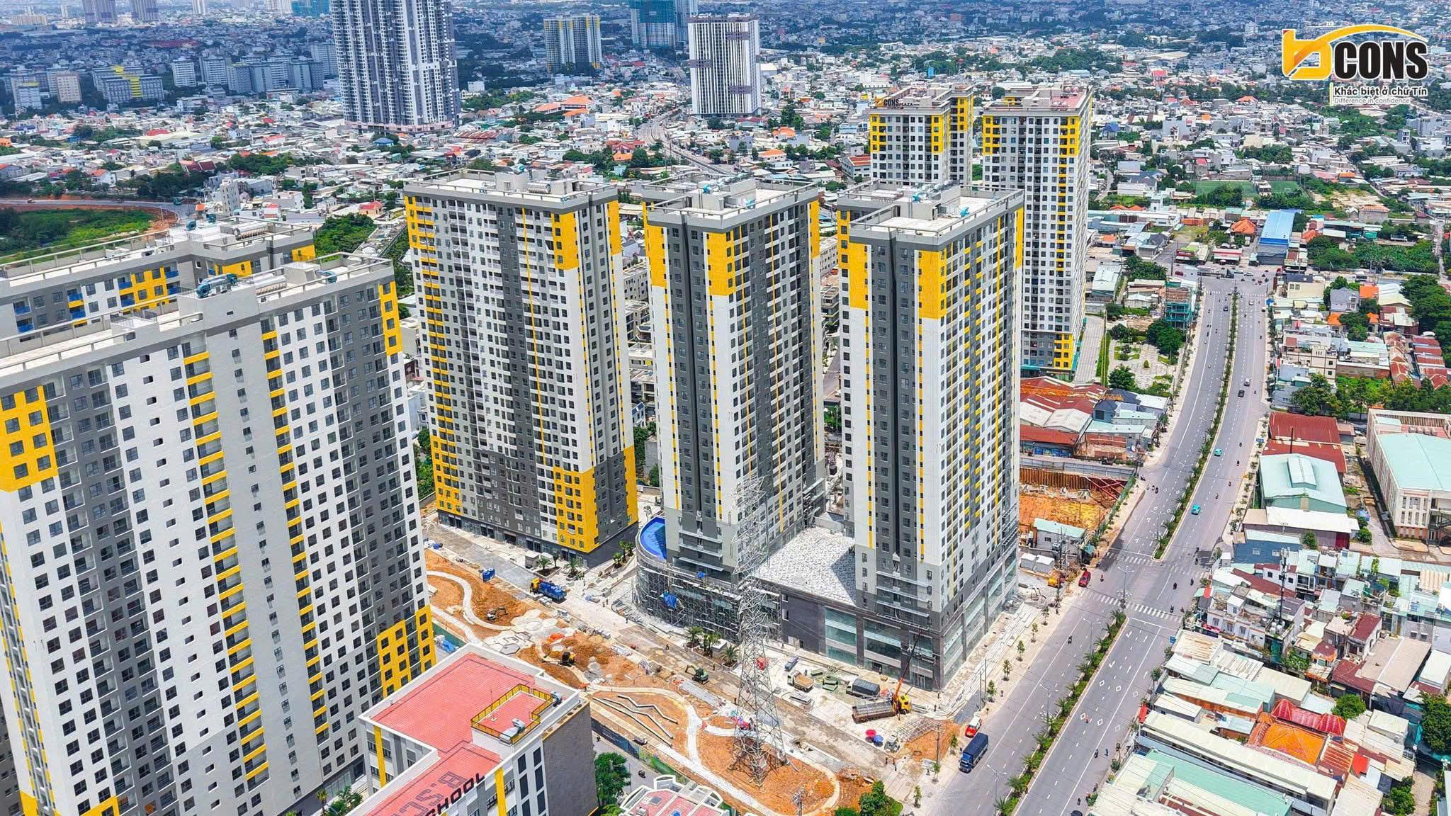 CĂN HỘ BCONS DĨ AN - 2,4 TỶ - 52M² - 2 PN, 2 WC - VỊ TRÍ VÀNG ĐÔNG HÒACăn hộ 2 phòng ngủ, 2 nhà 4