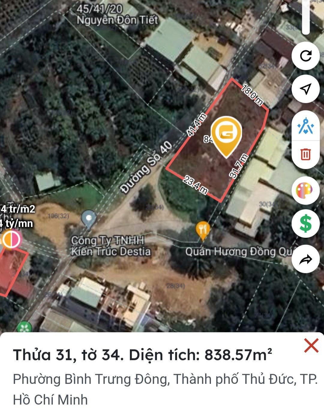Cho thuê Kho - Nhà xưởng Phường Bình Trưng Đông, Quận 2, Diện tích 819m², Giá 22 Triệu/tháng 2