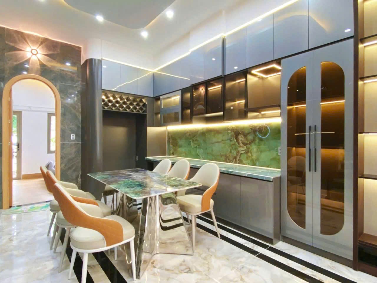 SIÊU PHẨM NHÀ 3 TẦNG TÂN CỔ ĐIỂN VIP ĐANG HOÀN THIỆN ,SAU LƯNG TRẦN NAM TRUNG,HOÀ XUÂN,ĐÀ NẴNG 10