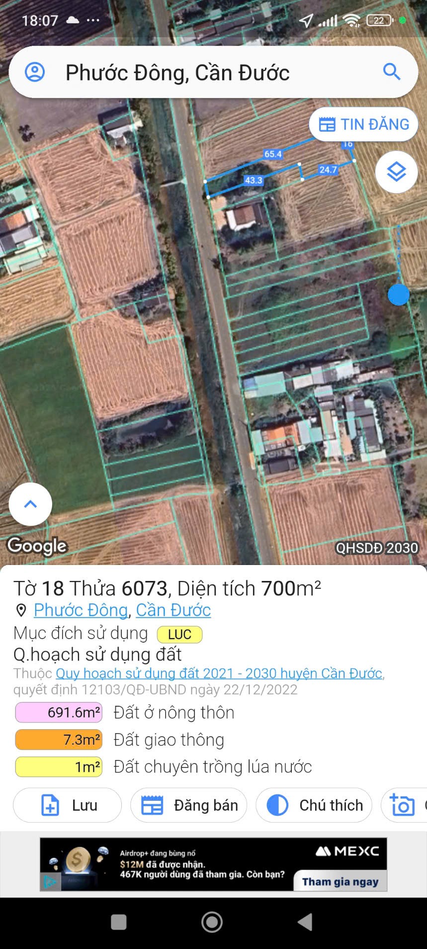 Siêu phẩm nhà vườn 1300m2 mt đường nhựa 19/5 xã Tân Lân giá siêu rẻ 3 tỏi 500tr 6
