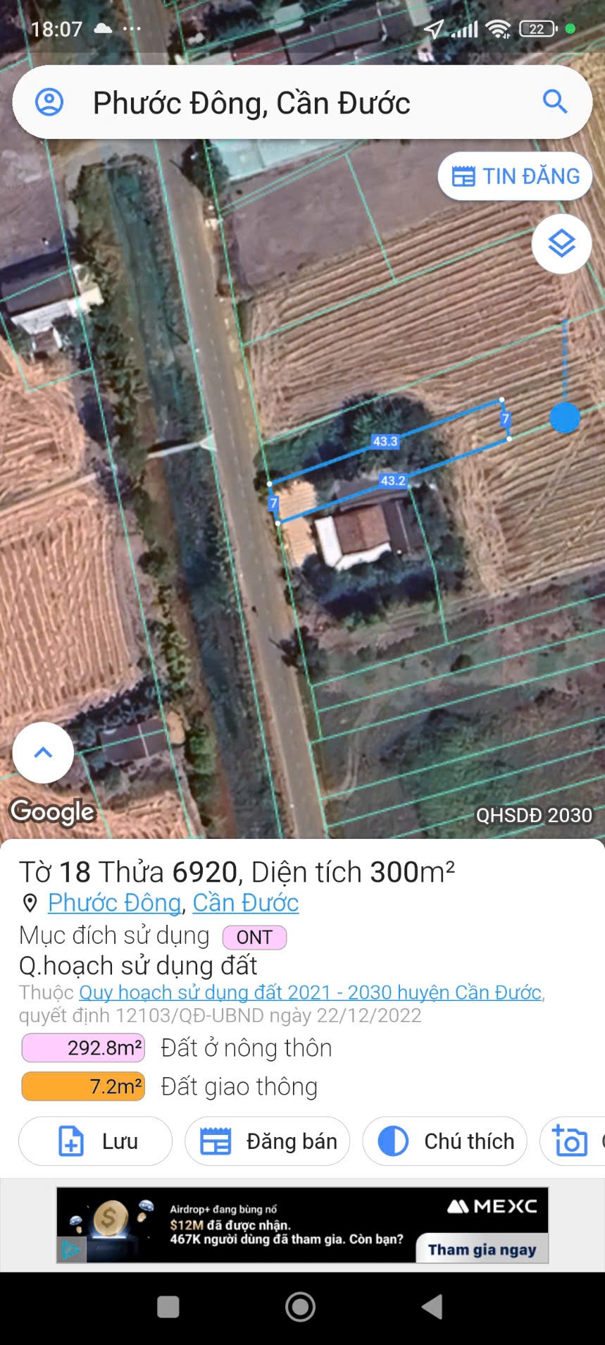 Siêu phẩm nhà vườn 1300m2 mt đường nhựa 19/5 xã Tân Lân giá siêu rẻ 3 tỏi 500tr 7