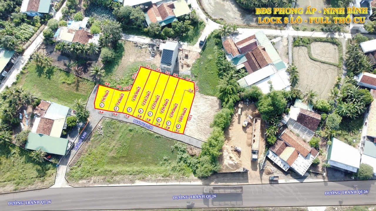 Cần bán Đất Xã Ninh Bình, Ninh Hòa, Diện tích 80m², Giá 580 Triệu