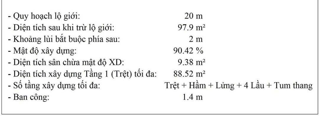 Cần bán Đất Phường Tân Thành, Tân Phú, Diện tích 100m², Giá Thương lượng 4