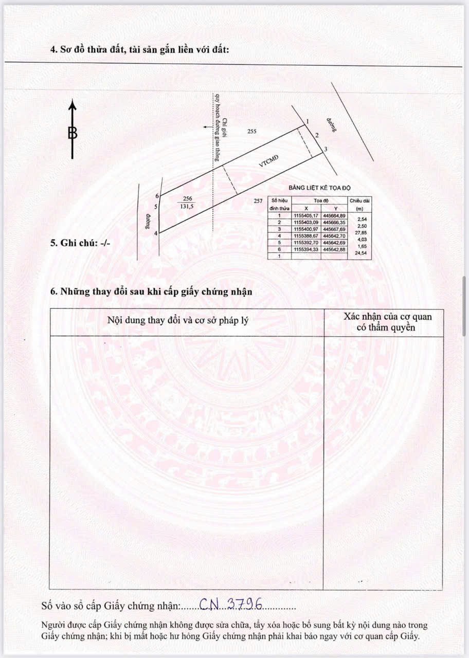 Cần bán Đất đường 44A, Thị trấn Phước Hải, Diện tích 131m², Giá Thương lượng