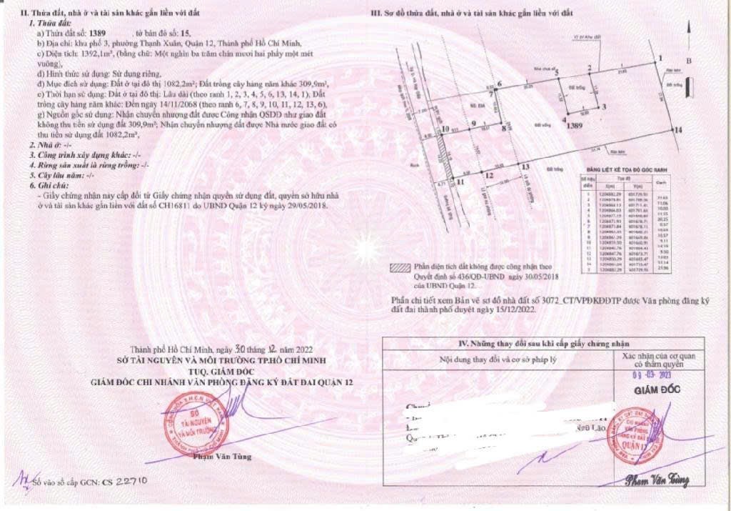 KẸT TIỀN – BÁN GẤP ĐẤT LỚN FULL THỔ MT THẠNH XUÂN 52, QUẬN 12 4