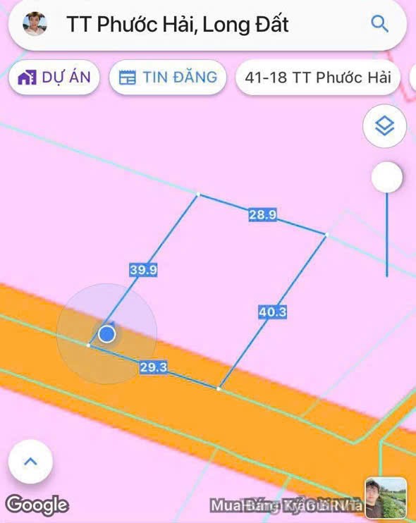 XẢ LÔ ĐẤT NHÀ VƯỜN – TRUNG TÂM THỊ TRẤN PHƯỚC HẢI 3