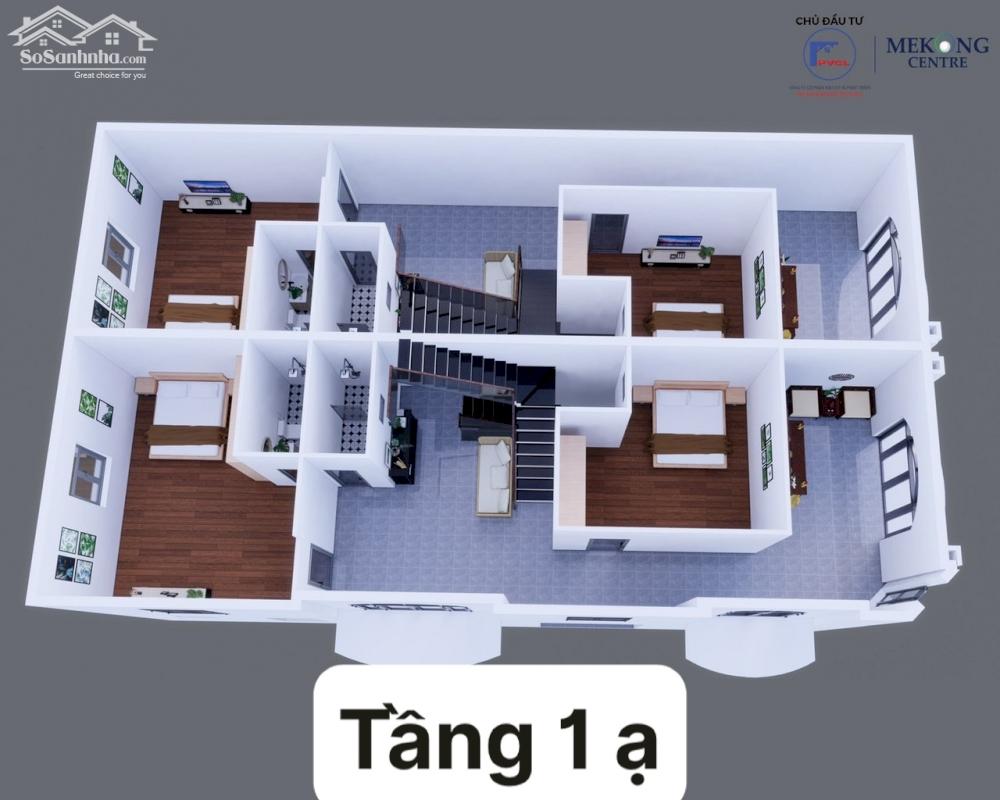 Cần bán Nhà mặt tiền Phường 4, Sóc Trăng, Diện tích 115m², Giá 940000 Triệu 2